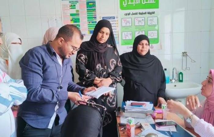 الصحة: فريق الحوكمة والمراجعة الداخلية يتفقد وحدات صحية بالقرنة وبندر الأقصر