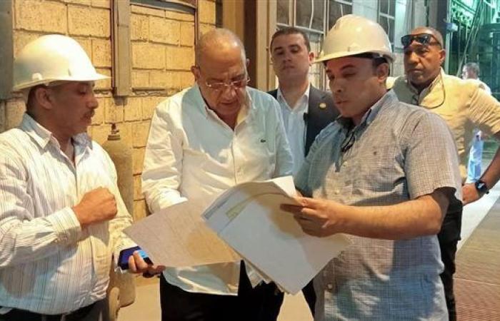 وزير الكهرباء يتفقد محطة محولات باسوس ومحطة توليد كهرباء شبرا الخيمة