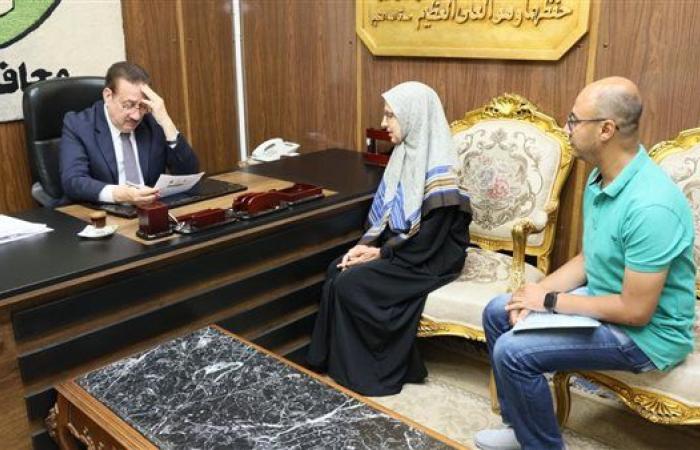 محافظ المنوفية يقرر صرف مساعدة مالية وعينية لحالة إنسانية بقويسنا