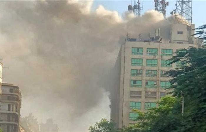 الحكومة: عودة كل الخدمات المتأثرة بحريق سنترال رمسيس خلال ساعات
