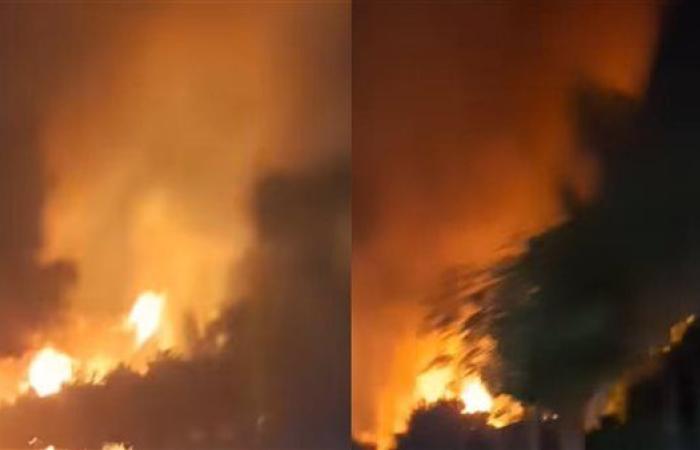 السيطرة على حريق في هيش وحشائش بكورنيش حلوان