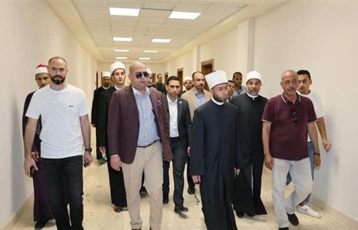 وزير الأوقاف يتفقد مسجد العلي العظيم بالقاهرة