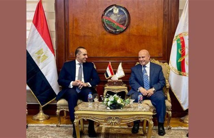 رئيس النيابة الإدارية يستقبل وزير الشؤون النيابة والقانونية لتهنئته بالمنصب