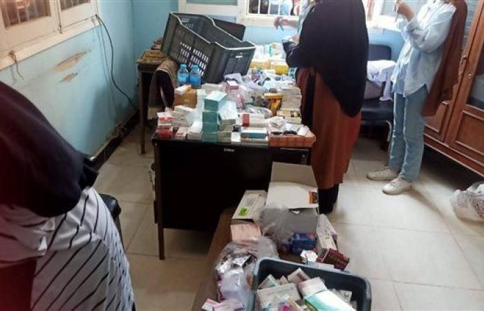 جامعة قناة السويس تنظم قافلة تنموية شاملة بقرية أبو عيادة بالتل الكبير