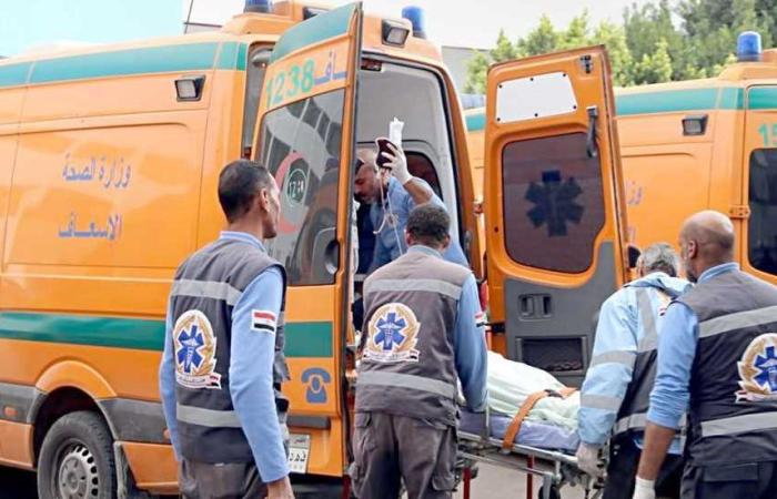 إصابة 5 أشخاص في حادث تصادم بالقنطرة غرب الإسماعيلية