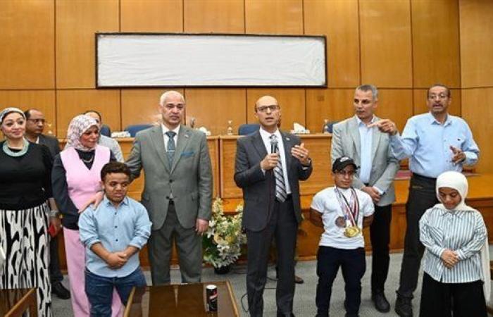 جامعة أسيوط تكرّم أبطال ذوي الهمم بإنجازات استثنائية