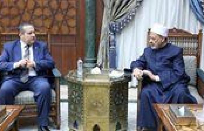 شيخ الأزهر يستقبل رئيس الهيئة القوميَّة لضمان جودة التعليم والاعتماد