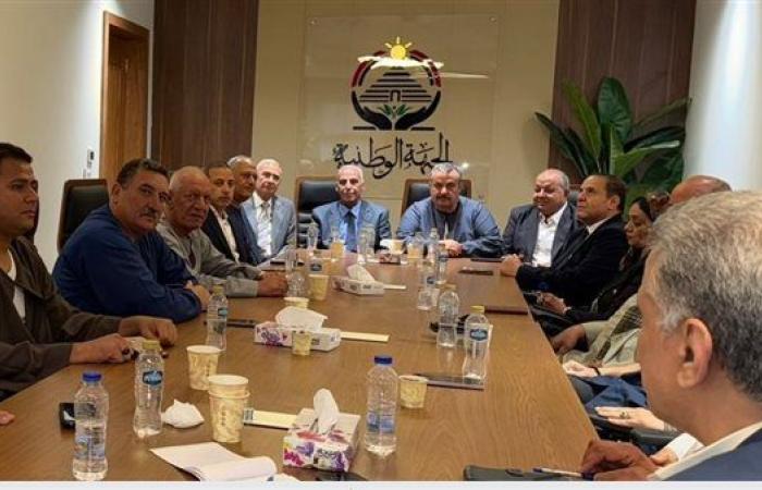 أمانة الفلاحين بـ"الجبهة الوطنية" تبحث خطة دعم مرشحي الحزب في الانتخابات