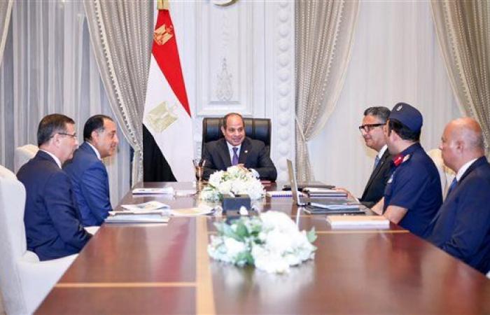 الرئيس السيسى يوجه بتحسين السلالات المحلية لزيادة انتاجيتها من اللحوم والألبان
