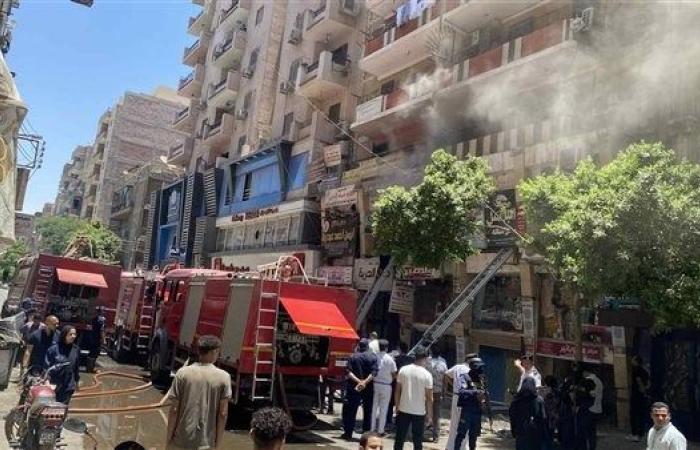 انفجار كمبروسر هواء داخل محطة وقود بشارع رمسيس فى الظاهر