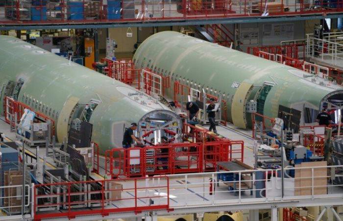 لأول مرة.. "إيرباص" تبدأ تجميع هياكل طائرات A321 في الصين