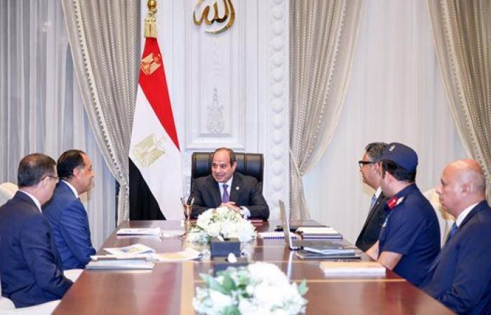 السيسي يوجه الحكومة بتوافر الاحتياطي الإستراتيجي من السلع الأساسية واستقرار الأمن الغذائي