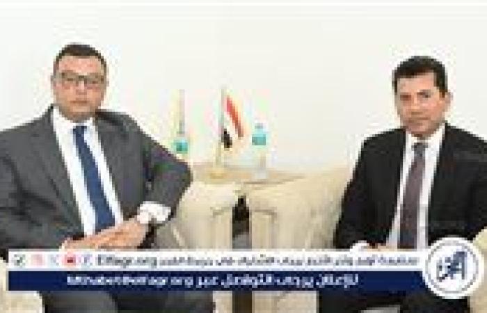 أشرف صبحي يلتقي بوزير الإسكان والمرافق والمجتمعات العمرانية