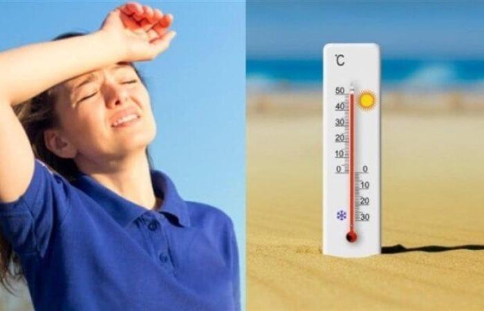بالبلدي: «درجة
      الحرارة
      تتخطى
      40»..
      الأرصاد
      تحذر
      من
      حالة
      الطقس
      اليوم
      الجمعة