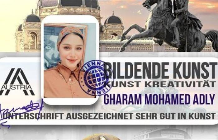 غرام عدلي.. إرادة فنانة مصرية تحصد الجوائز من باريس إلى برلين