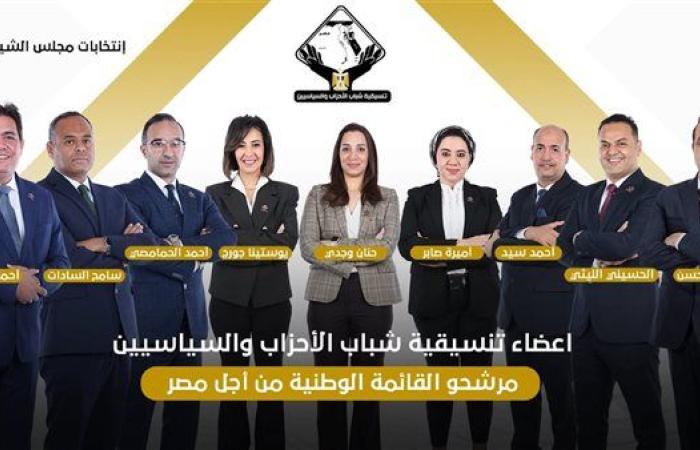 التنسيقية تعلن عن أعضائها المرشحين بالقائمة الوطنية من أجل مصر بانتخابات الشيوخ 2025