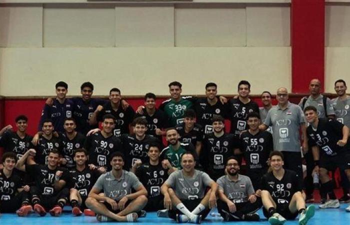 22 لاعبًا في قائمة الفراعنة لبطولة العالم لليد تحت 19 عامًا