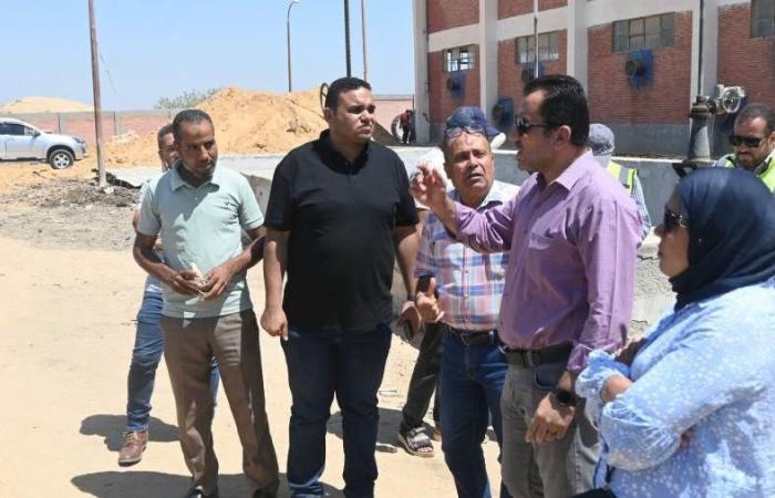 «الشربينى» يتابع تطوير منظومة الصرف الصناعي ورفع كفاءة المناطق الصناعية بمدينة العاشر