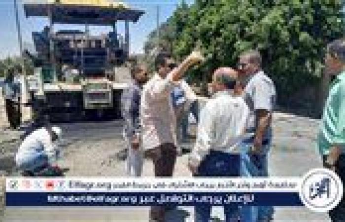 محافظ أسيوط يشدد على متابعة أعمال رصف طريق ديروط – دشلوط