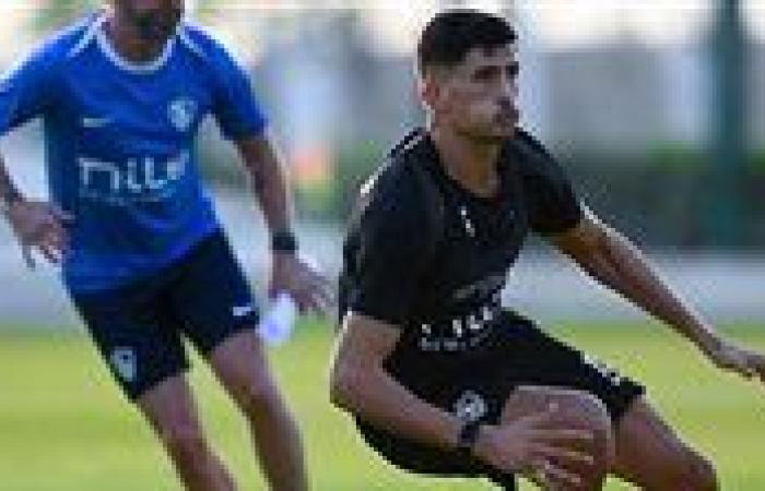 تدريبات تأهيلية لـ بنتايج ومصدق في مران الزمالك
