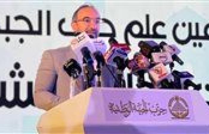 أحمد الحمامصي من مؤتمر الجبهة الوطنية بالجيزة: وصولي اليوم دليل على دعم القيادة السياسية للشباب