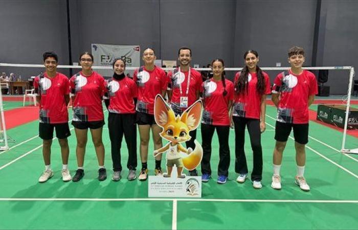 منتخب الريشة الطائرة يحصد برونزية إفريقيا المدرسية في الجزائر