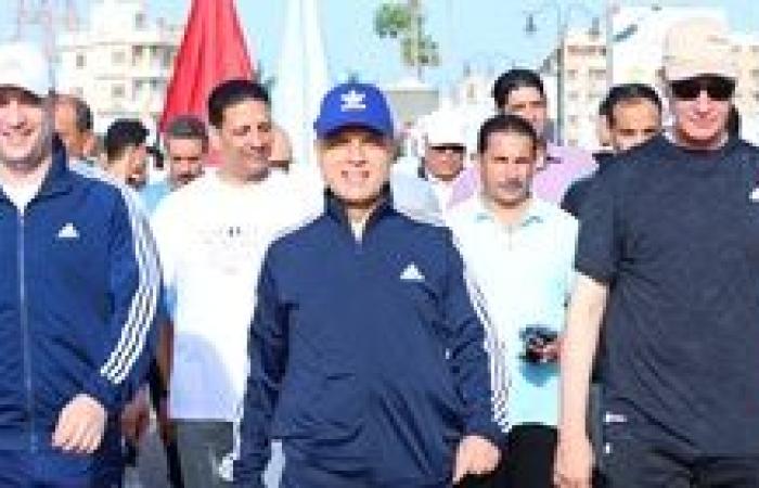 محافظ كفر الشيخ يشهد انطلاق مسيرة «مصر النهاردة رياضة» احتفالًا بأول إنجاز مصري في الألعاب الأوليمبية