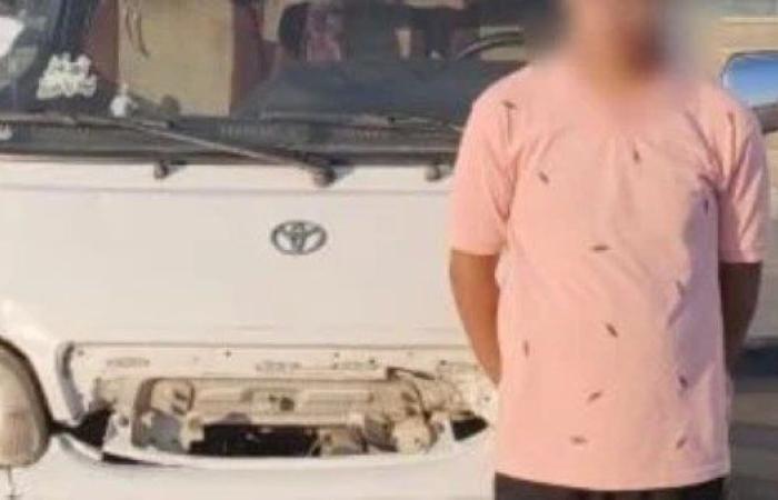 على طريقة شهاب أرض الجمعية.. ضبط سائق ميكروباص هدد مواطن بمفك