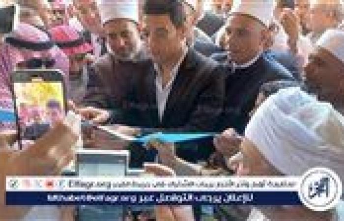 نائب محافظ سوهاج وقيادات الأوقاف يفتتحون مسجد السليمانية في دار السلام