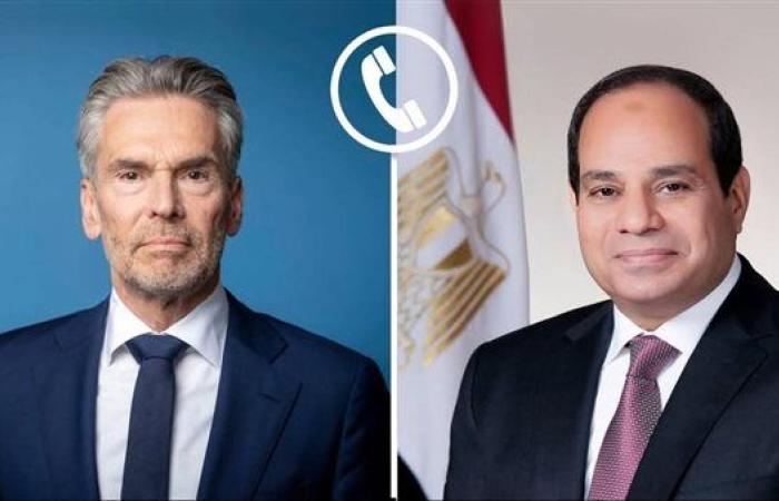 الرئيس السيسي ورئيس وزراء هولندا يبحثان التعاون الثنائي وجهود وقف إطلاق النار في غزة