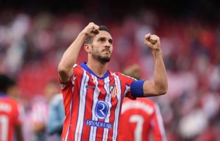 رقم أسطوري ينتظر كوكي مع أتلتيكو مدريد