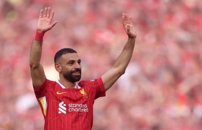 محمد صلاح يسجل أول أهدافه الموسم الحالى بالدقيقة 14 فى مرمى أتلتيك بيلباو