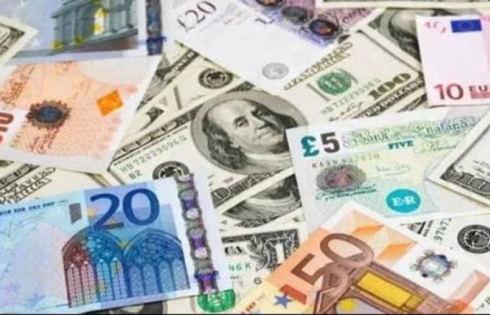 أسعار العملات الأجنبية أمام الجنيه اليوم الثلاثاء 5-8-2025 في البنك المركزي المصري