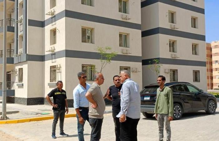 رئيس جهاز مدينة بدر يتفقد مشروع الإسكان المتميز