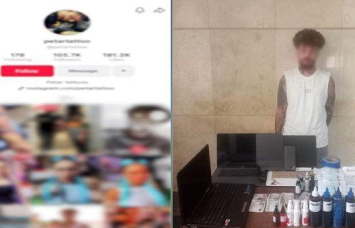 القبض على البلوجر بيتر تاتو بتهمة نشر فيديوهات تحرض على الفسق والفجور