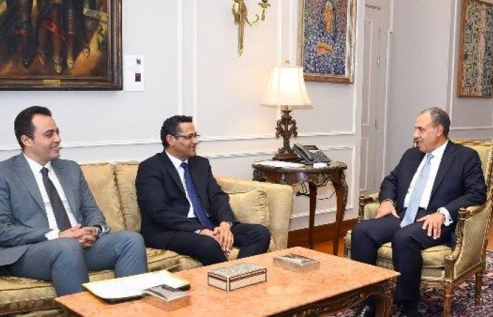 تفاصيل لقاء وزير الخارجية بنقيب الصحفيين ورئيس لجنة الشؤون العربية