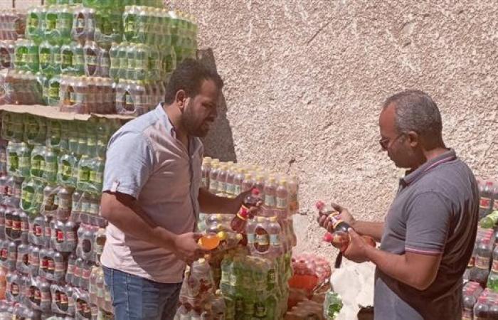 صحة مطروح تضبط 3 أطنان ونصف مواد غذائية غير صالحة للاستخدام الآدمي