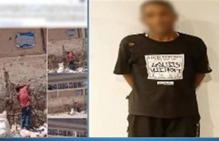 القبط على حداد حاول سرقة حديد سور المترو فى الإسكندرية