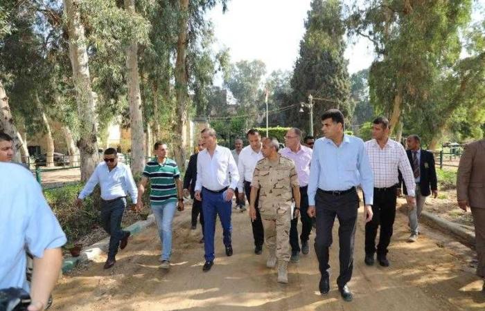 وزير الزراعة يتفقد أعمال التطوير بمحطة الزهراء للخيول العربية الأصيلة ويوجه بسرعة الإنجاز