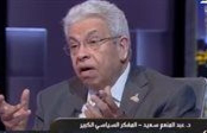 عبد المنعم سعيد: "إسرائيل" تسير على كافة بنود الكتاب النازي وما فعله هتلر قديما