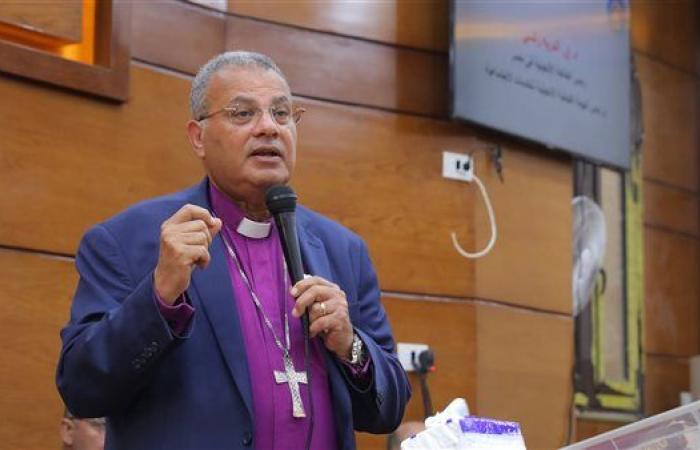 رئيس الطائفة الإنجيلية يفتتح كنيسة نزلة أسمنت ويلتقي بالمجمع العام للكنائس الخمسينية