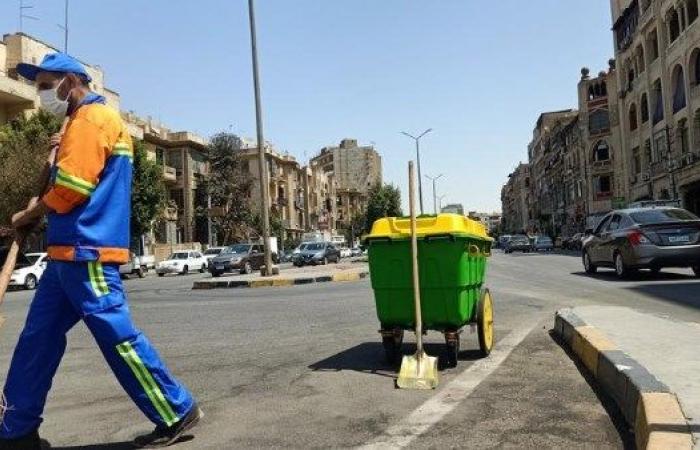 بدء من الغد .. محافظ الجيزة: إيقاف العمل الميداني لعمال النظافة وقت الذروة