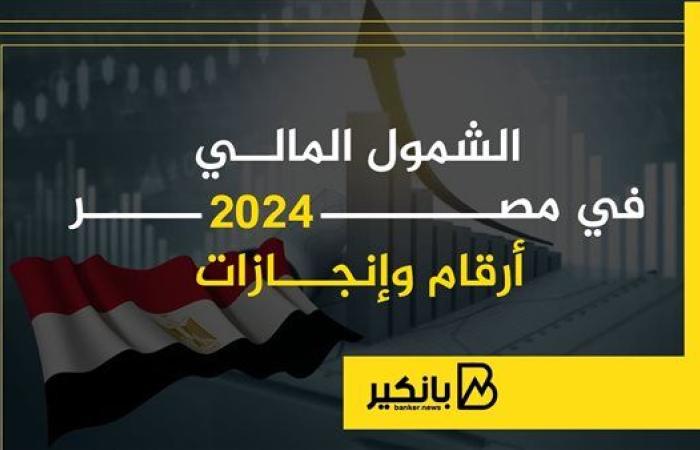 الشمول المالي في مصر 2024.. أرقام وإنجازات | إنفوجراف