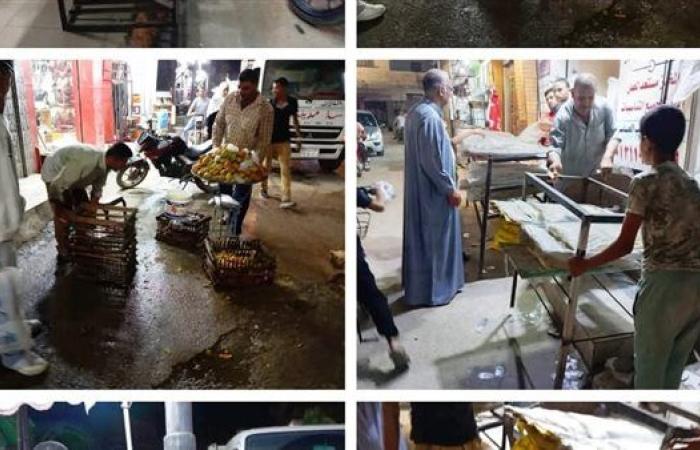 جهود مكثفة لرفع الإشغالات والتعديات من الشوارع والميادين بالشرقية