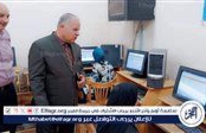 وكيل تعليم الفيوم يتابع اختبارات القبول بالتعليم الفني المزدوج للعام الدراسي الجديد