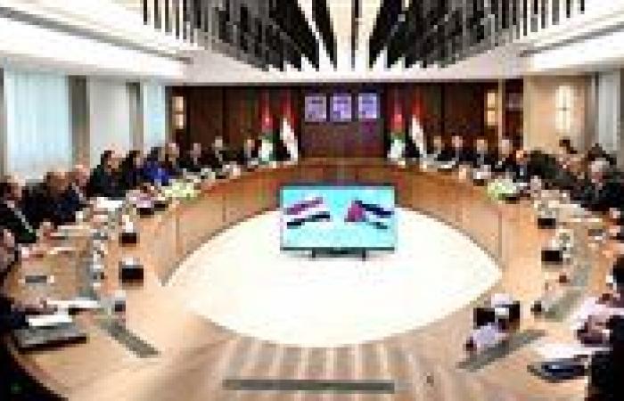 مدبولي وحسان يترأسان أعمال اللجنة العليا المصرية الأردنية المشتركة