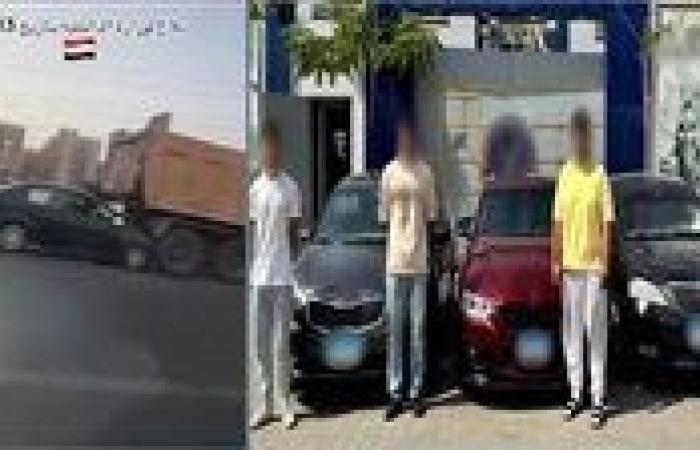 حبس المتهمين في واقعة مطاردة طريق الواحات 4 أيام