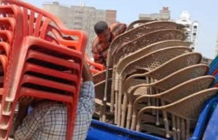 رفع 1885 حالة إشغال مخالف خلال حملة موسعة بالدلنجات في البحيرة