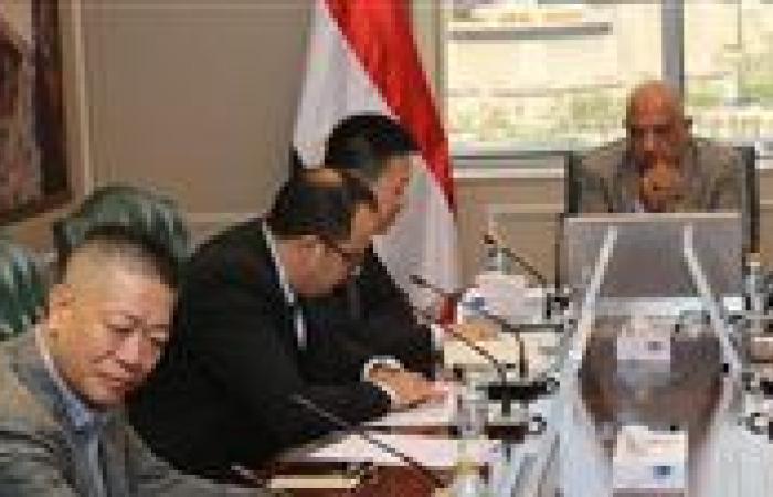 وزير الكهرباء يبحث مع شركة انكورا الصينية توطين صناعة المهمات الكهربائية