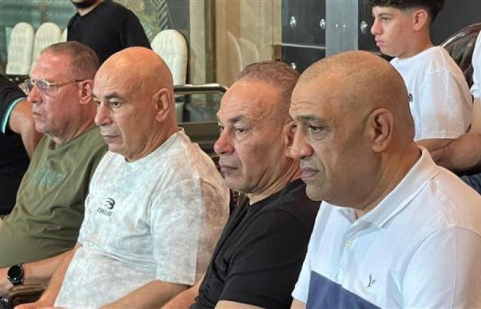 جهاز منتخب مصر بقيادة التوأم حسن في مباراة الزمالك والمقاولون